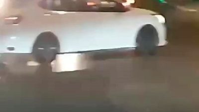 Kocaeli’nin Gebze ilçesinde işlek caddede “drift” yaparak trafiği tehlikeye düşüren