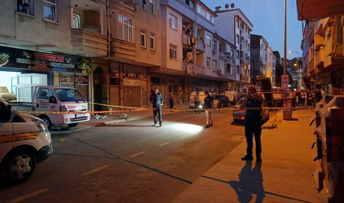 Sakarya’nın Karasu ilçesinde bir kişinin sokak ortasında başından vurularak öldürülmesine