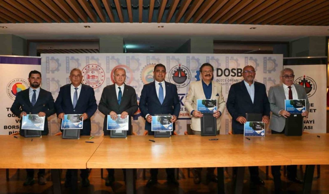 DÜZCE(İHA) – Düzce Ticaret ve Sanayi Odası tarafından başlatılan ‘Düzce