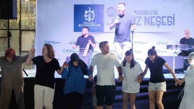 Kocaeli Büyükşehir Belediyesi, yaz boyunca vatandaşları etkinliklerle buluştururken, Karadeniz ezgilerinin