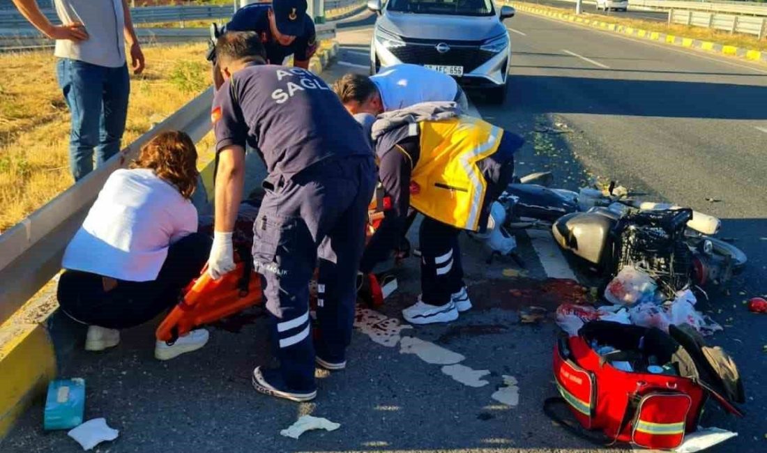 Kastamonu’da bariyerlere çarpan motosikletin sürücüsü ağır yaralandı Kastamonu’da sürücüsünün kontrolünden çıkan motosiklet, bariyerlere çarptı. Kazada ağır yaralanan