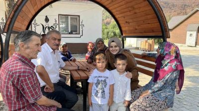 Bilecik’in Gölpazarı ilçesine bağlı Köprücek Köyü’nde çıkan yangının ardından başlatılan