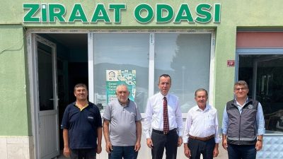 Tarım ve Orman İl Müdürü Çetin Ayvalık, çiftçilerle iş birliği