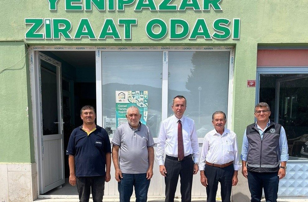 Tarım ve Orman İl Müdürü Çetin Ayvalık, çiftçilerle iş birliği