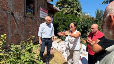 DÜZCE(İHA) – Düzce’nin Akçakoca ilçesinde bulunan ve yangın nedeniyle kullanılmaz