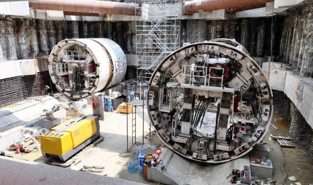 Kocaeli tarihinin en büyük raylı sistem yatırımı olan Körfezray Metrosu’nda
