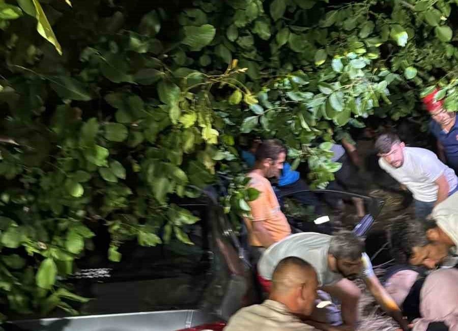 Kontrolden çıkan otomobil, ağaçlık alana girdi: 3 yaralı Sakarya’nın Adapazarı ilçesinde sürücüsünün direksiyon hakimiyetini kaybetmesi neticesinde kontrolden çıkan