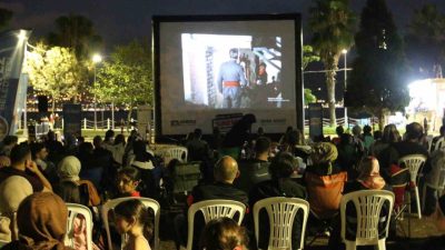 Körfez Belediyesi kültür sanat etkinlikleri kapsamında Tütünçiftlik sahilinde açık hava