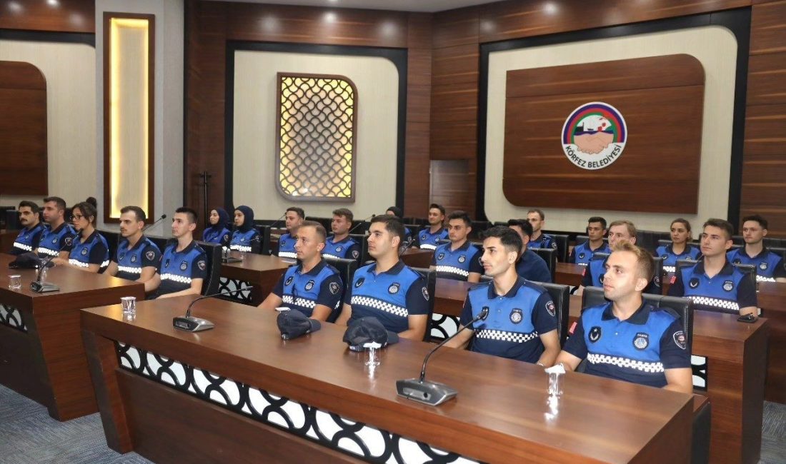 Körfez’in yeni zabıtaları göreve başladı Körfez Belediyesi bünyesinde göreve başlayan yeni zabıta memurları, düzenlenen toplantıyla