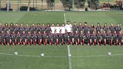 Kocaeli’de yapılan seçmelerde dikkat çeken genç yetenek Medine Ravza Güleç,