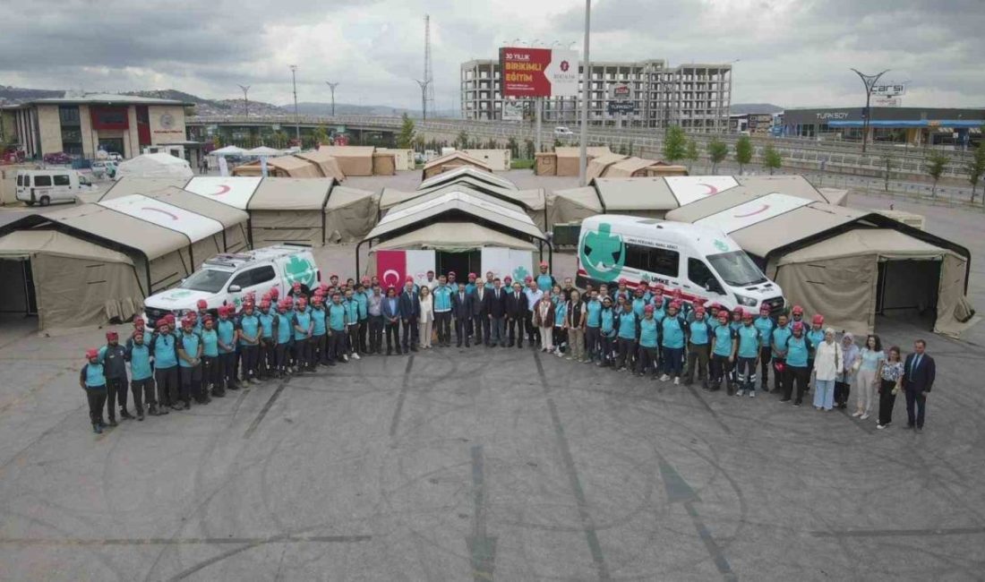 Kocaeli’de düzenlenen özel eğitimlerde, kriz anlarında bölgeye en hızlı şekilde