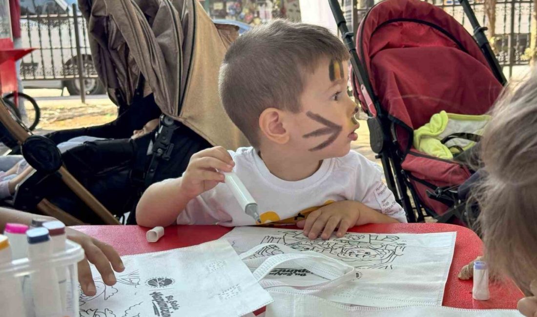 Miniklerin yüzü Gezgin Çocuk Atölyesi ile güldü Ailelerin çok beğendiği, çocukların ise sabırsızlıkla beklediği Gezgin Çocuk Atölyesi,