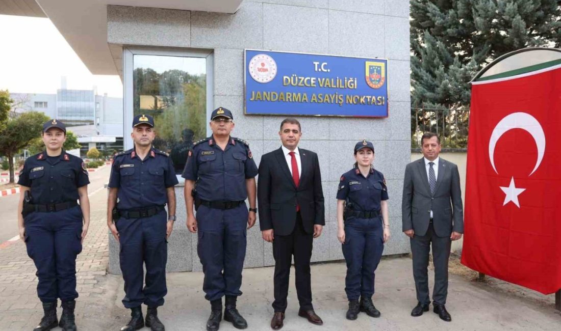 DÜZCE(İHA) – Düzce İl Jandarma Komutanlığı tarafından Atatürk Devlet Hastanesi