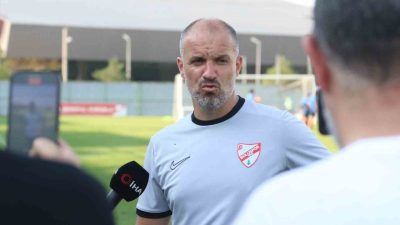 Trendyol 1.Lig ekiplerinden Boluspor Teknik Direktörü Mustafa Er, “Biz şu