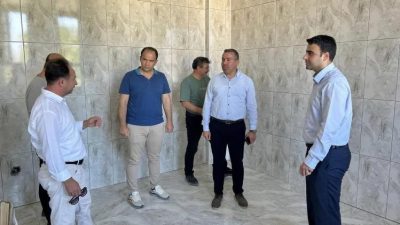 Bilecik’in Osmaneli ilçesinde, 2025-2026 eğitim öğretim yılı öncesinde okullarda bakım,