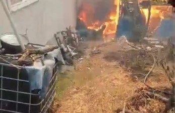 Kocaeli’nin Karamürsel ilçesinde çıkan ve kontrol altına alınmaya çalışılan orman