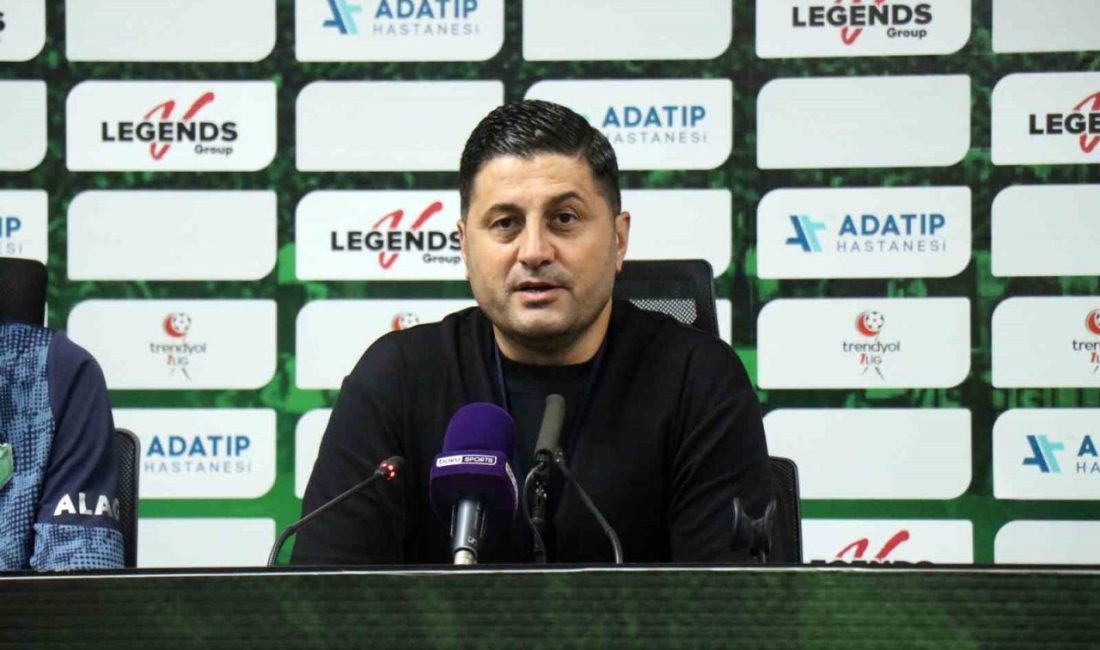 Trendyol 1. Lig’in 2. haftasında oynanan Sakaryaspor-Iğdır FK maçının ardından