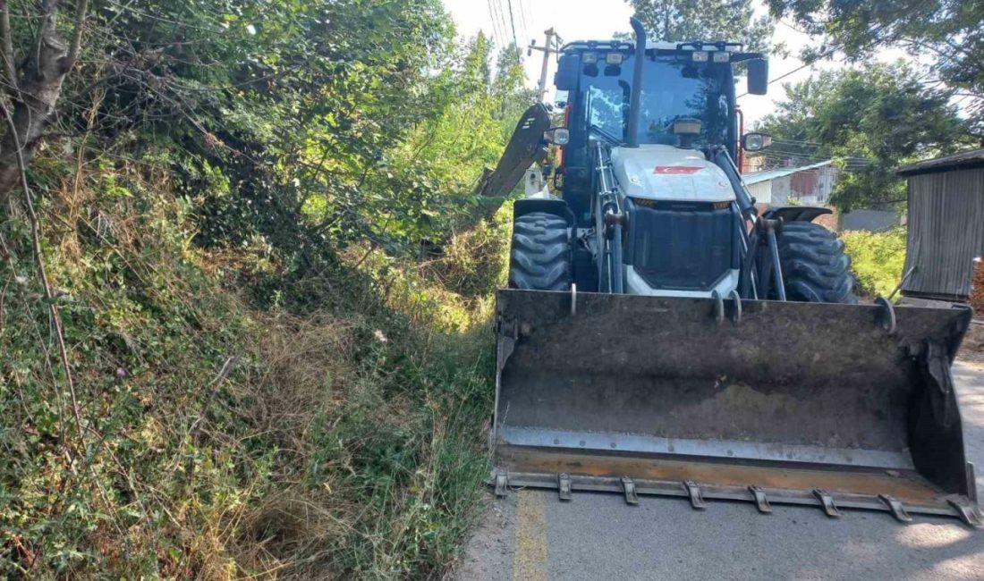 Düzce’de sel ve su taşkınlarını önlemek amacı ile köylerde V
