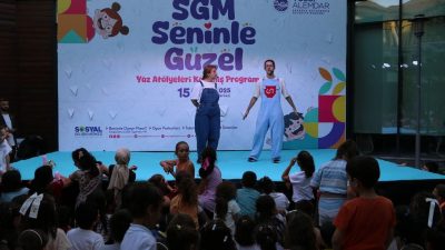 Sosyal Gelişim Merkezi’nde 6 hafta süren yaz kursları, coşkulu ve