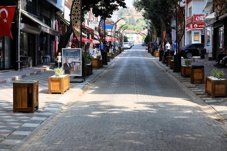 Bilecik’te Söğüt Belediyesi tarafından ilçenin en işlek noktalarından biri olan