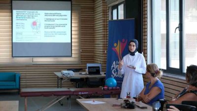 Kocaeli’de kadınlara yönelik diz sağlığının korunması ve tedavi yöntemleri hakkında