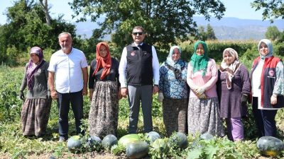Düzce Valisi Selçuk Aslan, Sarayyeri Mahallesi’nde, Yüksek Ziraat Mühendisi Ali
