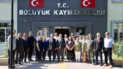 Bilecik Valisi Faik Oktay Sözer, Bozüyük ilçesinde bir dizi ziyarette