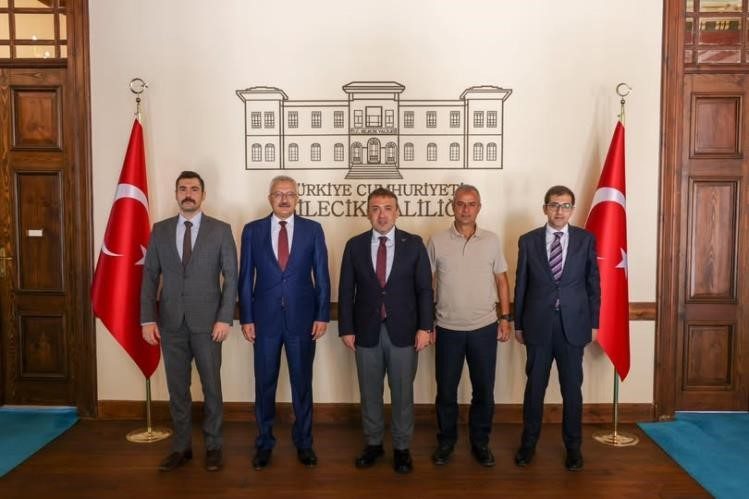 Vali Faik Oktay Sözer’e önemli ziyaret Bursa Cumhuriyet Başsavcısı Ramazan Solmaz, Bilecik Cumhuriyet Başsavcısı Burak Olgun,