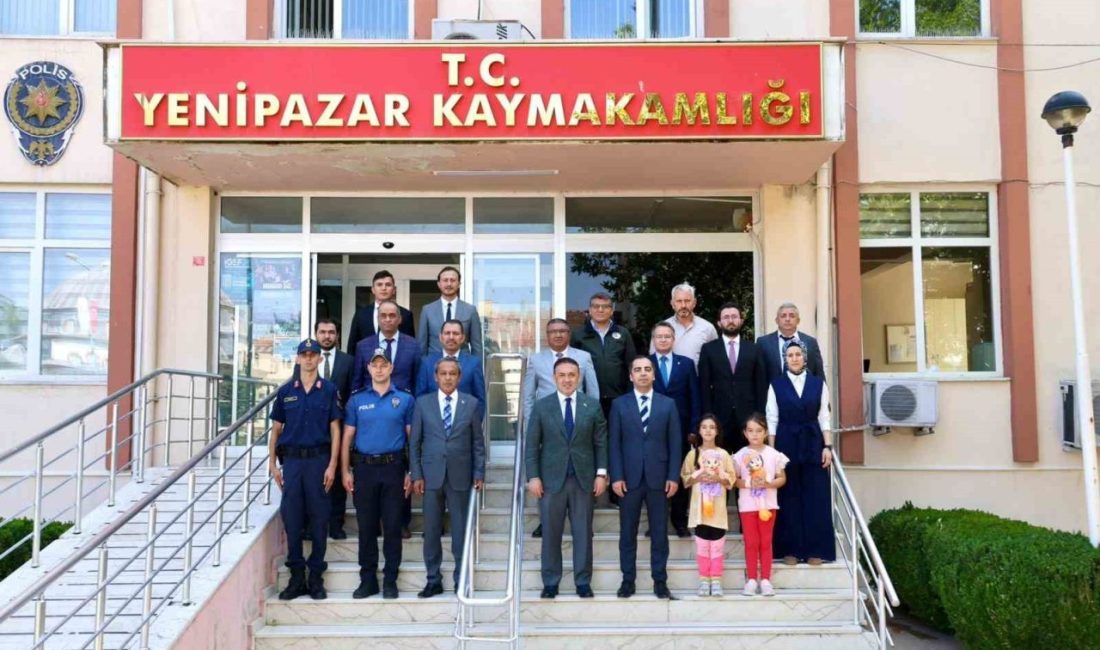 Bilecik Valisi Faik Oktay Sözer, Yenipazar Kaymakam Vekili Mehmet Salih