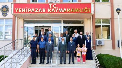 Bilecik Valisi Faik Oktay Sözer, Yenipazar Kaymakam Vekili Mehmet Salih