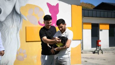 Kocaeli’nin Çayırova ilçesinde vücudu tamamen zifte bulanmış halde bulunduktan sonra