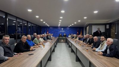 AK Parti Bilecik İl Başkanlığında haftalık olağan yönetim kurulu toplantısı