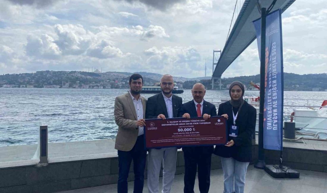 Düzce(İHA) – Düzce Üniversitesi öğrencileri yüksek çözünürlüklü kameralardan elde edilen