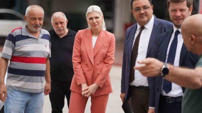 Bilecik Belediye Başkanı Melek Mızrak Subaşı, Küçük Sanayi Sitesi esnafıyla