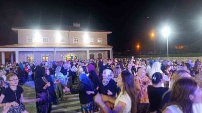 Bilecik’in Pazaryeri ilçesinde ilk kez düzenlenen ’şalvar gecesi’, renkli görüntülere