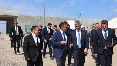 Bilecik’te yapımı devam eden “Ertuğrul gazi Gençlik Kampı ve Oba