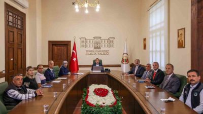 Bilecik Valisi Faik Oktay Sözer başkanlığında, Gölpazarı Organize Sanayi Bölgesi