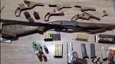 Bilecik İl Emniyet Müdürlüğünce düzenlenen kaçakçılık operasyonunda silah ve uyuşturucu