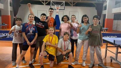 Bilecik’in Bozüyük ilçesinde Avrupa Hareketlilik Haftası kapsamında Masa Tenisi Turnuvası