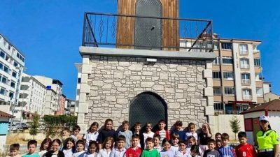 Bilecik Trafik Tescil ve Denetleme Şube Müdürlüğü, Atatürk İlkokulu öğrencilerine