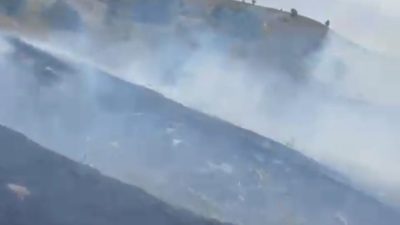 Bolu’nun Göynük ilçesine bağlı Arıkçayırı bölgesinde çıkan yangın, ekiplerin hızlı