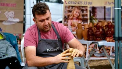 Bilecik’te düzenlenen Kınık Çömlek ve Sanat Festivali’nde Bilecik Şeyh Edebali