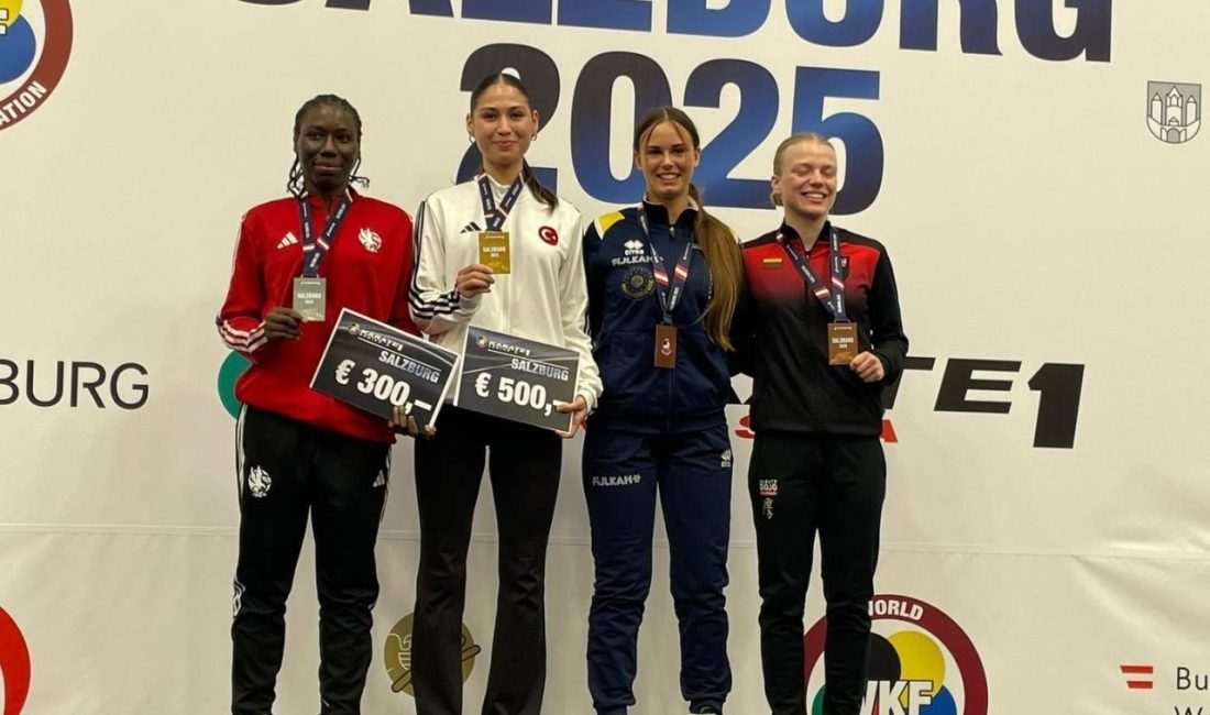 Büyükşehrin sporcusu Avrupa’dan şampiyon döndü Sakarya Büyükşehir Belediyesi karate sporcusu Zümra Rezzan İm, Avusturya’nın Salzburg