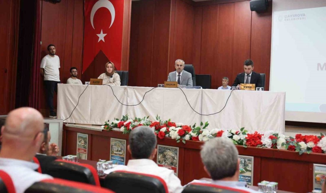 Çayırova Belediyesi eylül ayı meclis toplantısı yapıldı Çayırova Belediyesi Eylül Ayı Olağan Meclis Toplantısı’nda 7 gündem maddesi