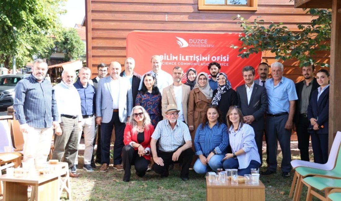 DÜZCE(İHA) – Düzce Üniversitesi Toplumsal Katkı Koordinatörlüğü ve Bilim İletişimi