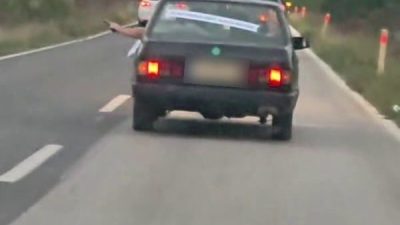 Sakarya’nın Karasu ilçesinde düğün konvoyunda havaya ateş açtığı tespit edilen