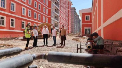 Bilecik Şeyh Edebali Üniversitesi yanında yapımı devam Kredi Yurtlar Kurumu