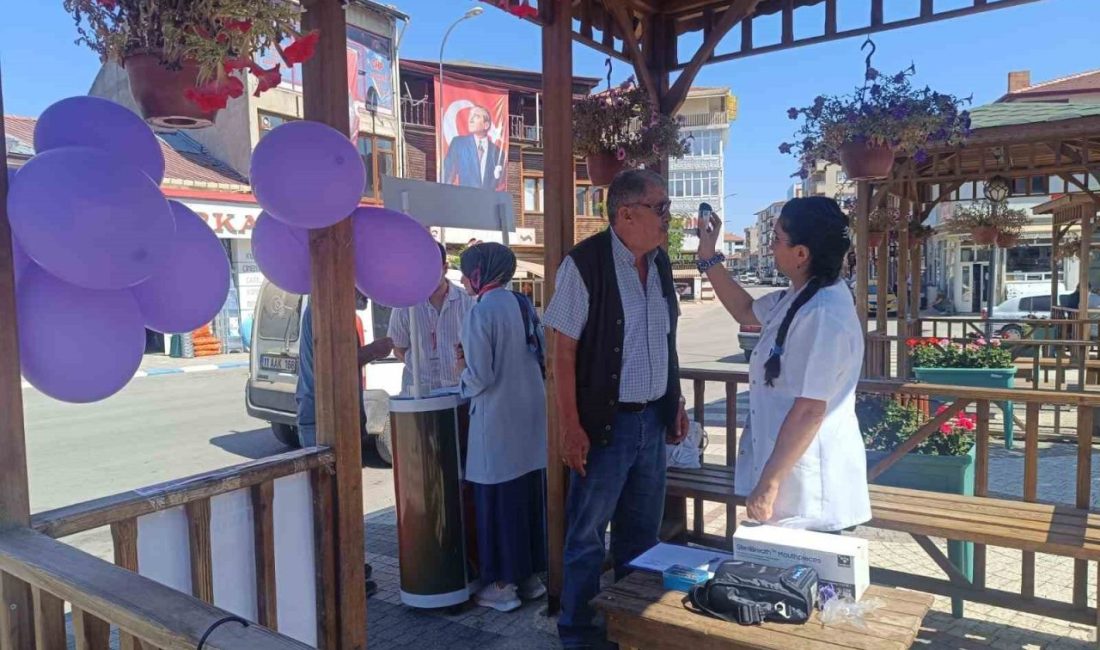 Bilecik’in Pazaryeri ilçesinde Halk Sağlığı Haftası etkinlikleri kapsamında Fatma Koç
