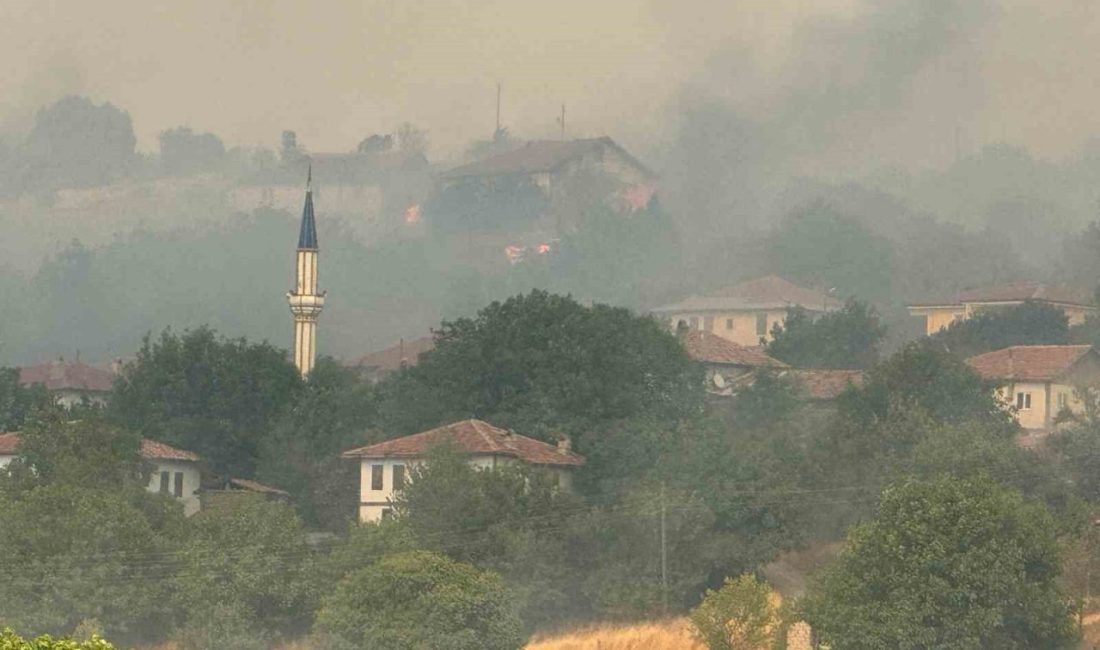 Kastamonu’daki orman yangını köye ulaştı Karabük’te ormanlık alanda çıkan ve Kastamonu’nun Araç ilçesine sıçrayan yangın,