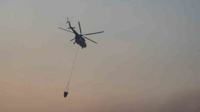 Kastamonu’nun Araç ilçesinde iki farklı noktada çıkan orman yangınları, ikinci